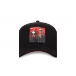 Capslab Goth In America Trucker Καπέλο Snapback Μαύρο, Κόκκινο