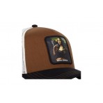 Capslab Mona Chica Trucker Καπέλο Snapback Μαύρο, Καφέ, Λευκό