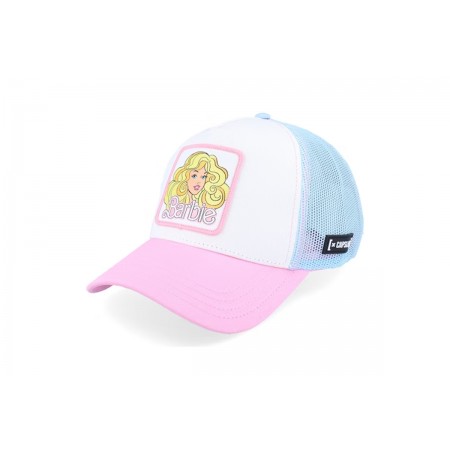 Capslab Barbie Καπέλο Snapback Ροζ, Λευκό, Γαλάζιο, Κίτρινο