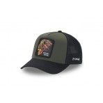 Capslab Mystik Snapback Trucker Καπέλο Χακί, Μαύρο