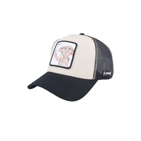 Capslab Dobby Καπέλο Snapback Μαύρο, Μπεζ, Λευκό