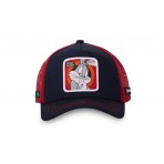 Capslab Bugs Bunny Καπέλο Snapback Μαύρο, Βυσσινί