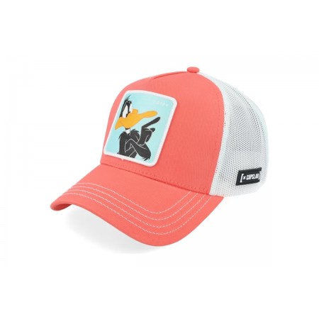 Capslab Daffy Duck Καπέλο Snapback Πορτοκαλί, Λευκό, Άκουα, Μαύρο