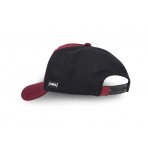 Capslab Deadpool Καπέλο Snapback Βυσσινί, Μαύρο, Λευκό