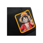 Capslab One Piece Luffy Trucker Καπέλο Snapback Μαύρο, Μπλε