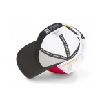 Capslab Tom Καπέλο Snapback Μπορντό, Γκρι, Μαύρο