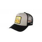 Capslab Cheers Trucker Καπέλο Snapback Μαύρο, Γκρι, Κίτρινο