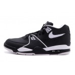 Nike Air Flight 89 Ανδρικά Sneakers Μαύρα, Λευκά