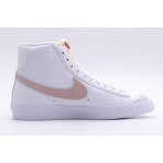 Nike Blazer Mid 77 Γυναικεία Sneakers Λευκά, Γκρι Ανοιχτά, Ροζ