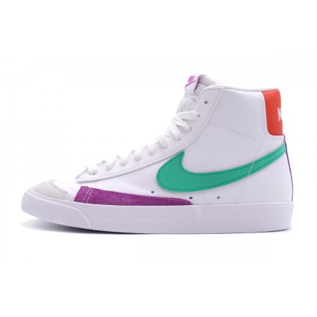 Nike Blazer Mid 77 Sneakers Λευκά, Πράσινα, Μωβ, Κόκκινα