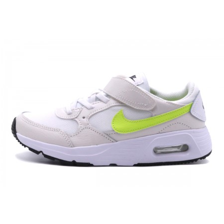 Nike Air Max Sc Παιδικά Sneakers Λευκά, Εκρού, Λαχανί