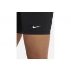 Nike Pro 365 Γυναικείο Κοντό Αθλητικό Κολάν Μαύρο