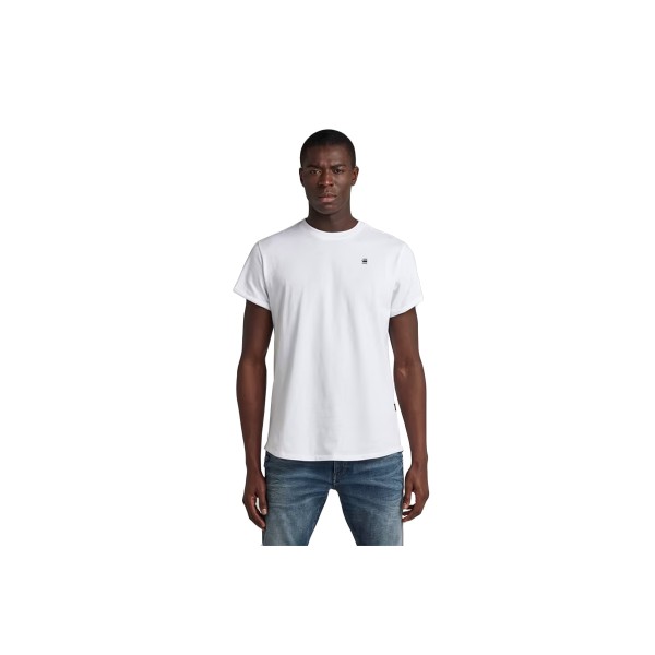 G-Star Lash R T S-S T-Shirt Ανδρικό (D16396-B353-110 WHITE)