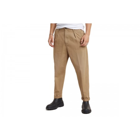 G-Star Pleated Relaxed Παντελόνι Chino Ανδρικό 