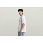 G-Star Center Chest Boxy Rt T-Shirt Ανδρικό (D24780-C336-110 WHITE)