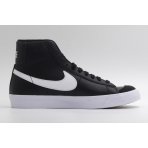 Nike Blazer Mid 77 Παιδικά Sneakers Μαύρα, Λευκά