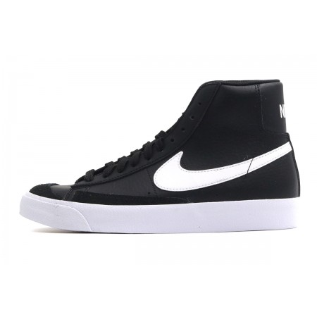 Nike Blazer Mid 77 Παιδικά Sneakers Μαύρα, Λευκά