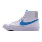 Nike Blazer Mid 77 Παιδικά Sneakers Λευκά, Γαλάζια