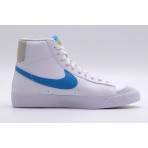 Nike Blazer Mid 77 Παιδικά Sneakers Λευκά, Γαλάζια