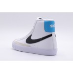 Nike Blazer Mid 77 Παιδικά Sneakers Λευκά, Μαύρα, Γαλάζια