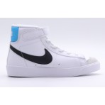 Nike Blazer Mid 77 Παιδικά Sneakers Λευκά, Γκρι, Γαλάζια