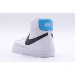 Nike Blazer Mid 77 Παιδικά Sneakers Λευκά, Γκρι, Γαλάζια