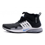 Nike Air Presto Mid Utility Ανδρικά Sneakers Μαύρα, Λευκά, Γκρι