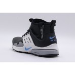 Nike Air Presto Mid Utility Ανδρικά Sneakers Μαύρα, Λευκά, Γκρι