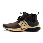 Nike Air Presto Mid Utility Ανδρικά Sneakers Καφέ, Μπρονζέ