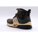 Nike Air Presto Mid Utility Ανδρικά Sneakers Καφέ, Μπρονζέ