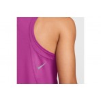 Nike Dri-FIT Race Γυναικεία Αμάνικη Μπλούζα Μωβ