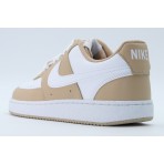 Nike Court Vision Low Next Nature Sneakers Nude, Λευκά