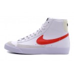 Nike Blazer Mid 77 Παιδικά Sneakers Λευκά, Πορτοκαλί, Μπεζ