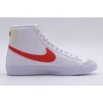 Nike Blazer Mid 77 Παιδικά Sneakers Λευκά, Πορτοκαλί, Μπεζ