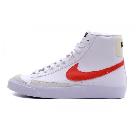 Nike Blazer Mid 77 Παιδικά Sneakers Λευκά, Πορτοκαλί, Μπεζ