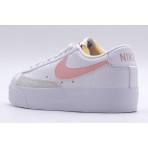 Nike Blazer Low Platform Γυναικεία Sneakers Λευκά, Ροζ