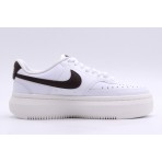 Nike Court Vision Alta Γυναικεία Sneakers Λευκά, Καφέ, Εκρού