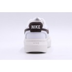 Nike Court Vision Alta Γυναικεία Sneakers Λευκά, Καφέ, Εκρού