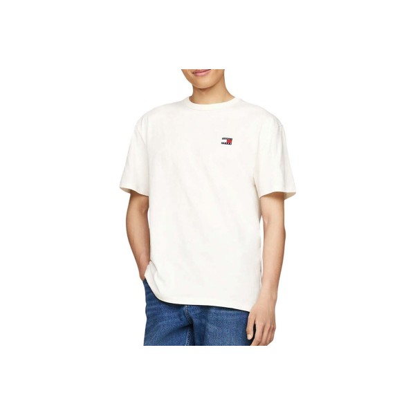 Tommy Jeans Reg Badge Tee Ext T-Shirt Ανδρικό (DM0DM17995 YBH)