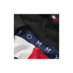 Tommy Jeans DNA Flag Ανδρική Μακρυμάνικη Μπλούζα Μαύρη