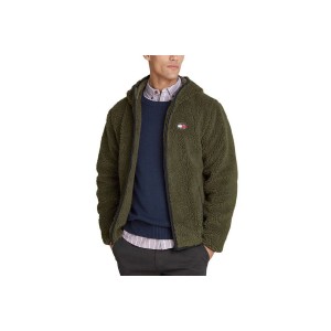 Tommy Jeans Badge Ζακέτα Sherpa Ανδρική (DM0DM19224 M12)