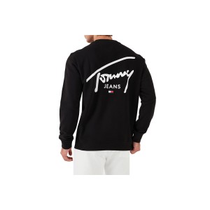 Tommy Jeans Reg Entry Graphic Crew Ext Μπλούζα Με Λαιμόκοψη Ανδρική (DM0DM19230 BDS)