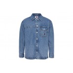 Tommy Jeans Essential Denim Overshirt Τζιν Μακρυμάνικο Πουκάμισο