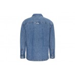 Tommy Jeans Essential Denim Overshirt Τζιν Μακρυμάνικο Πουκάμισο