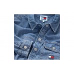 Tommy Jeans Essential Denim Overshirt Τζιν Μακρυμάνικο Πουκάμισο