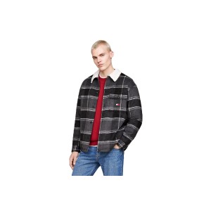 Tommy Jeans Check Sherpa Overshirt Ext Jacket Ανδρικό (DM0DM19652 BDS)