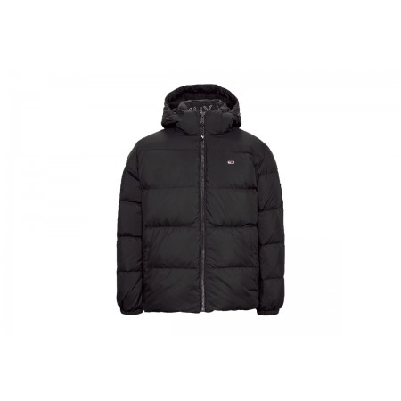 Tommy Jeans Essential Down Ανδρικό Puffer Μπουφάν με Κουκούλα