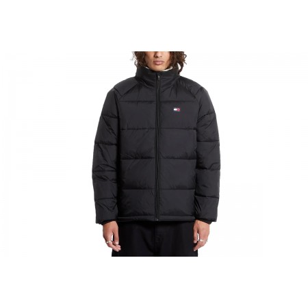 Tommy Jeans Vail Ανδρικό Puffer Μπουφάν Μαύρο