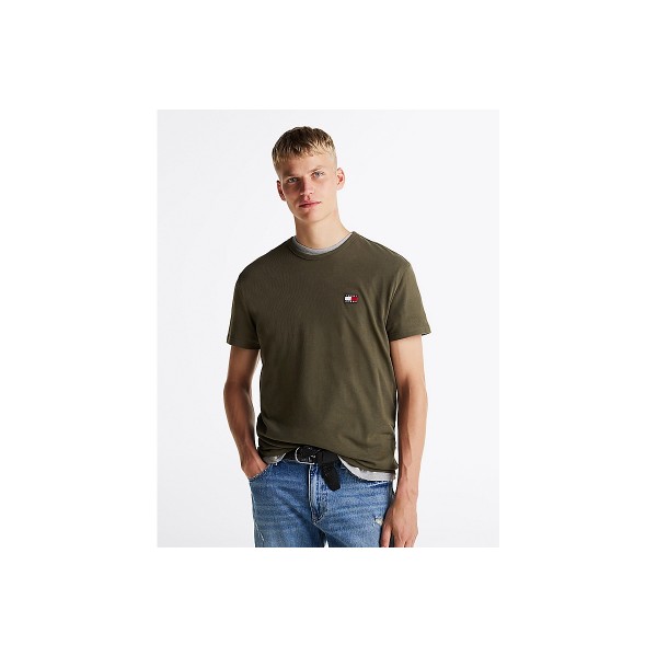 Tommy Jeans Reg Badge Ext T-Shirt Ανδρικό (DM0DM20322 M12)