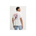 Tommy Jeans Novelty 2 Ανδρικό Κοντομάνικο T-Shirt Λευκό 